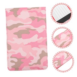 Mipcase Portable Golf Scorebook with PU Leather Cover Compact Lightweight Golfing Record Notebook for Scorecard Protection Fits Golf Score Cards