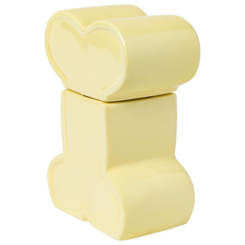 Silver Buffalo Scooby-Doo Scooby Snacks Sculpted Ceramic Snack Jar, 4.85”