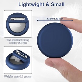 IKOPFLN 1 x Hidden Airtag Case Children, Airtag Children, GPS Tracker Case Cover, Airtag Holder, Protective Case for Children, Seniors, Pets, Clothing, Backpack, Luggage