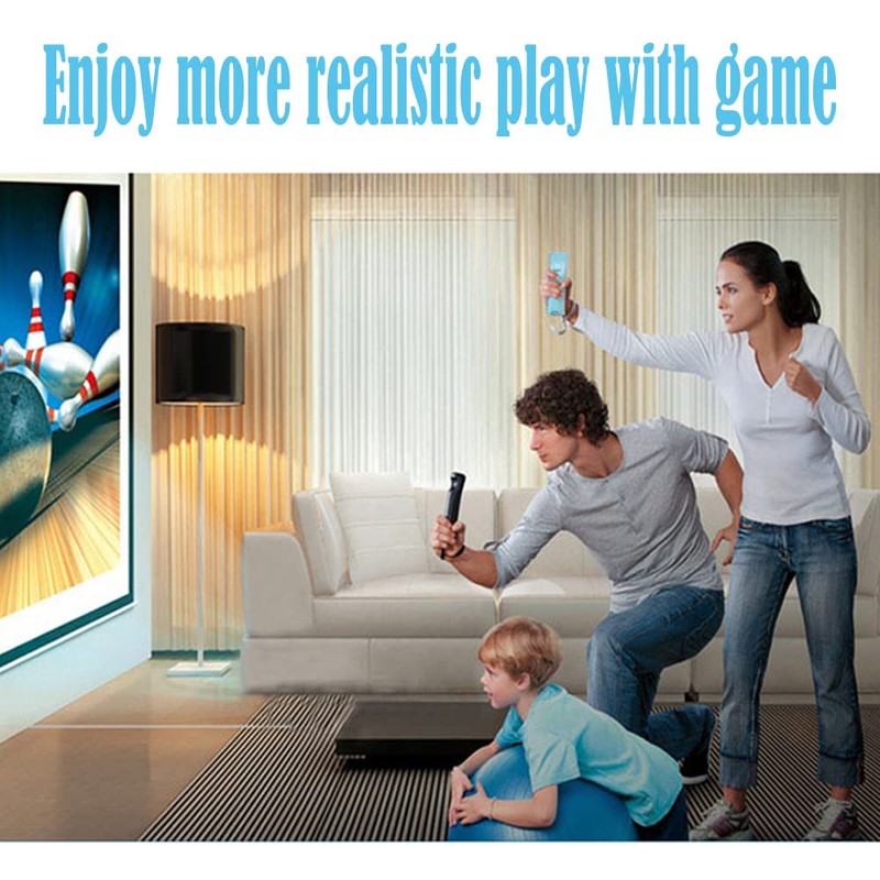 Wii Remote Controller, 2 Packs Upgrade Wii Wireless Controller Compatible