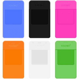 YOUOWO Pocket Protectors 6 Colours Heavy Duty For Shirts Lab Coats Pants Multi Purpose- Holds Pens Pointers Cards Pocket Protector for Pen Leaks (Multicolor-6Pack)