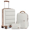 Kono Suitcase Set 3 Piece Luggage Set Carry On Travel