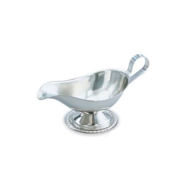 Mirror Finish S/S Gadroon Base Gravy Boat, 8 oz