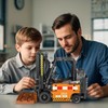 Reobrix Forklift Truck Building Block Kit,RC Forklift Toys APP Remote