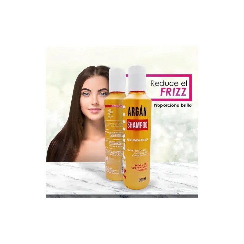Shampoo De Argan Hidratante Para Cabello Nefertiti 300ml