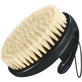 Shower Dry Body Brush, Easy Grip for Firm Cleaning, Body Brush with Brush Bristles for Skin, Daily Skin Care, Natural Pig Bristles