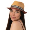 Stetson Licano Trilby Toyo Straw Hat UV Protection 40 Men's