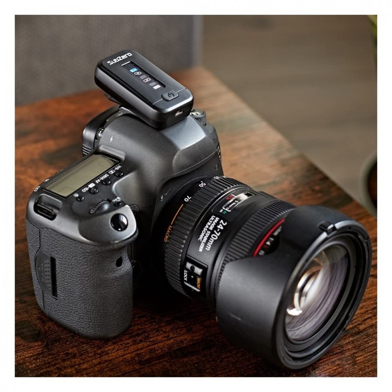 SubZero Wireless Lavalier Microphone System for Phone and Android Camera