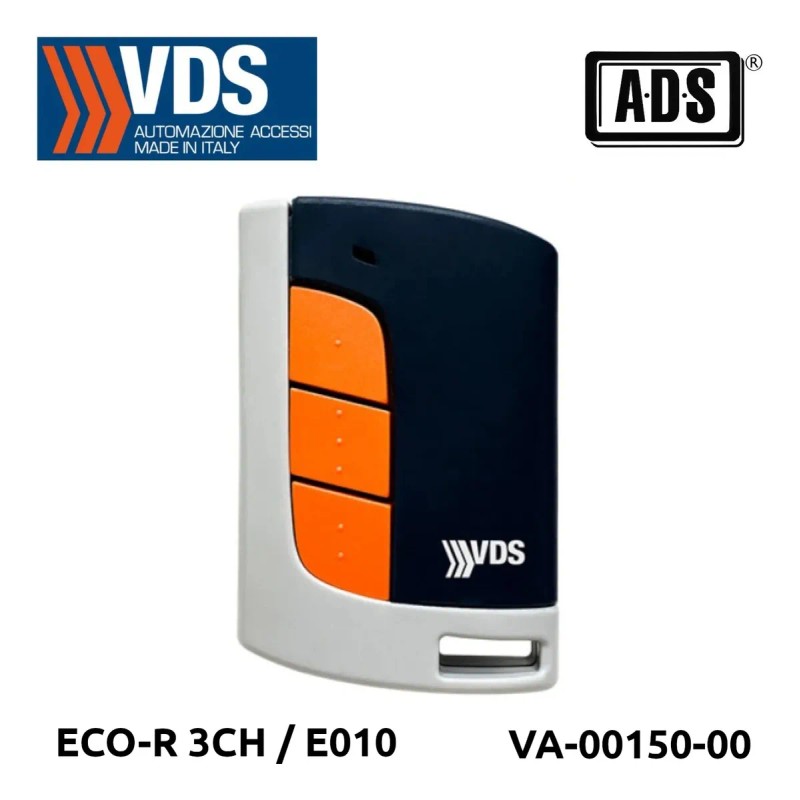Kit 2 Controles Remotos Vds 433 Mhz Eco-r