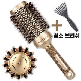 Anidni Extra Large Hair Styling Roll Bit No. 45, 1 piece, Gold / 아니드니 초대형 헤어 스타일링 롤빗 45호, 1개, 골드