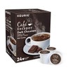 Cafe Escapes, Dark Chocolate Hot Cocoa, Single-Serve Keurig K-Cup Pods,