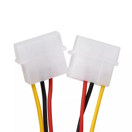 Unbranded/Generic 2PCS 4Pin IDE Molex To Serial ATA SATA HDD Power Adapter Cable 6" High Quality