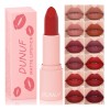 Dunuf 1pz Barra De Labios Mate Aterciopelado Duradero