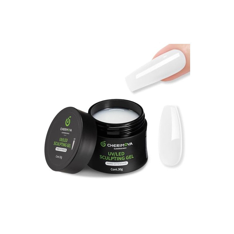 CHERIMOYA Gel Constructor Sólido Para Uñas Extensión 30g