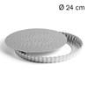 Marcato Festonata 24cm Aluminium Pie Pan with Moving Perforated Base
