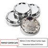 RTrhinotuning 4PCS 67mm Wheel Center Caps Compatible with SSR Wheel