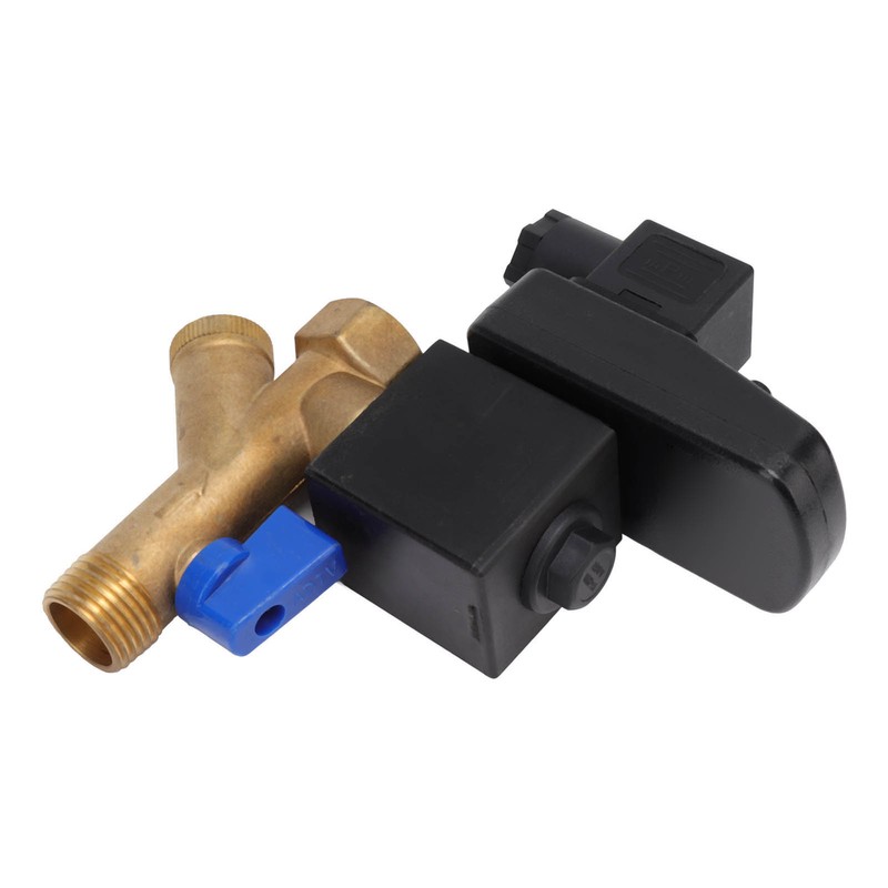 Electronic Drain Valve DN15 G1/2 16bar Working Pressure Brass Noise