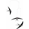 3 Swallow Hanging Mobile - 20 Inches - Premium-Grade Cardstock