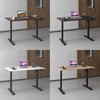 DERSITE Standing Desk Frame Electric Adjustable Legs, Stand up Desk