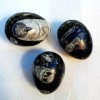 Orthoceras fossil stone polished Natural Healing Crystal Gemstone Egg