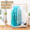 TAILI Hanging Vacuum Sealer Storage Space Saver Bags for Clothing,