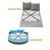 BaiJ Bed Sheet Clips,3 Way 6 Sides Bed Sheet Fastener
