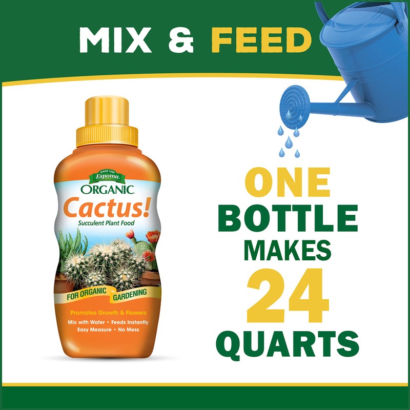 Espoma Organic Cactus! Plant Food, Natural & Organic Fertilizer for