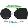 Marine Wakeboard Tower Speaker Covers for 8” Round Speakers –