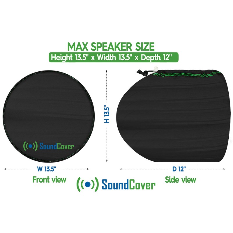 Marine Wakeboard Tower Speaker Covers for 8” Round Speakers –