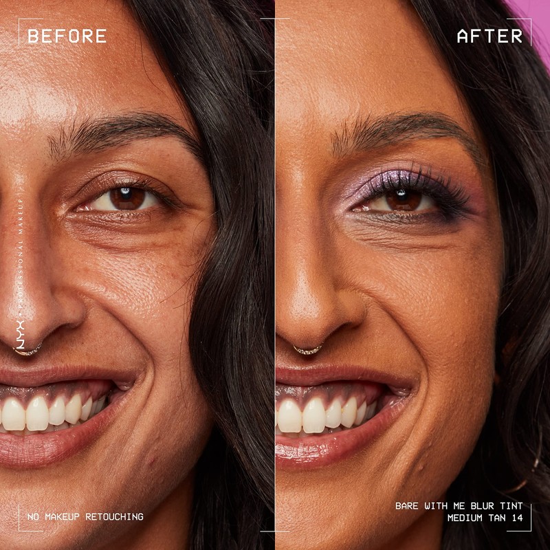 NYX Professional Makeup Bare with Me Blur Skin Tint Foundation,