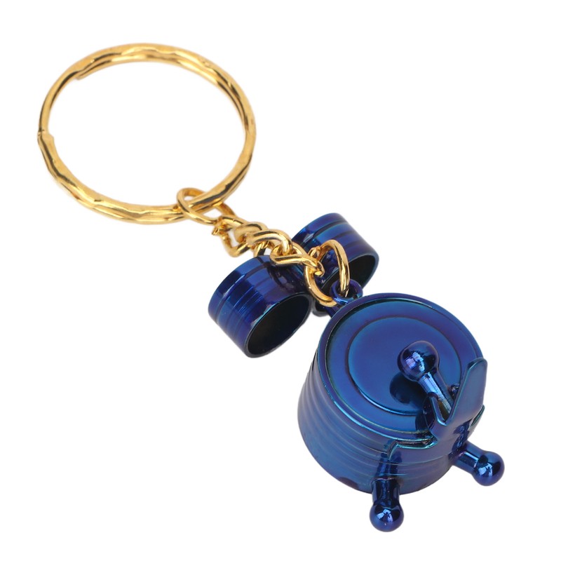 Mini Drums Keychain Attractive High Strength Metal Portable Mini Instrument