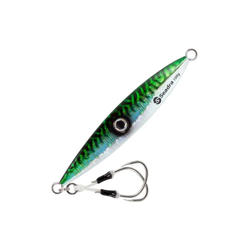 Seadra Strike Eye Slow Jig (Green Mack, 80gm)