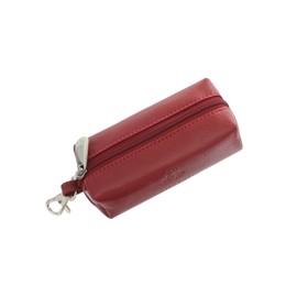 VISCONTI Monza Collection PRATO Leather Keycase MZ18 Red
