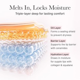 Arencia Honey Glazed - Máscara labial de colágeno glaseado, tratamiento de labios durante la noche con colágeno y miel, 0.52 onzas