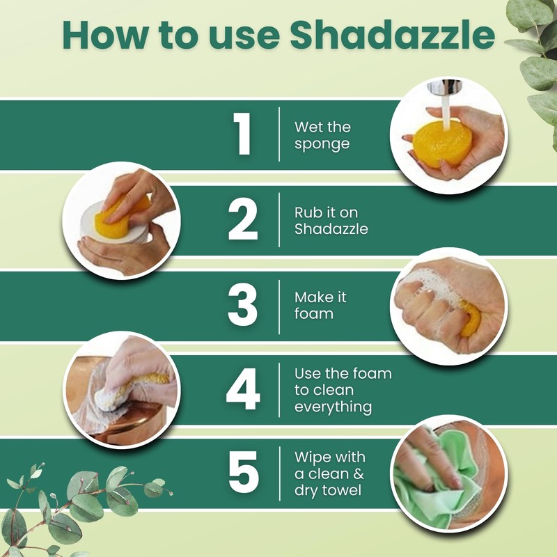 Shadazzle Natural All Purpose Cleaner and Polish – Eco friendly