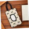 CAXUSD Portable Travel Wipes Case with Cute Ribbon Bow Design