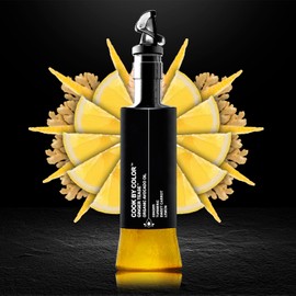 COOK BY COLOR®: Flavored Cold Pressed Refined Avocado Oil, NO; Sodium, GMO, MSG, Additives, or Preservatives Cooking Oil | Clean Label | Keto, Plant Based, Vegan, Kosher and Vegetarian Friendly | For High-Heat Cooking, Frying, Baking, 100% Pure Avocado O