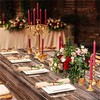 YYBD 3Pcs Wood Grain Table Decor Light Brown Wood Grain