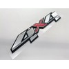 1PC Fender Rear 4x4 Emblem 3D Badge Nameplate Letter Decal