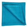 LinenMe X4 Emilia Napkins, 18 x 18, Lagoon