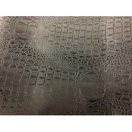 Black Alligator Leather Vinyl Car Wrap 96-by-60-inch