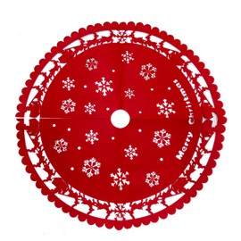 ICE TOYS Christmas Tree Cover Felt Red (Reindeer Felt)