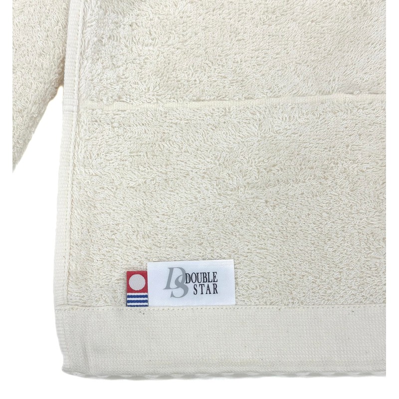 Imabari Towel Hand Towel Double Star HT Hemmed Dot Pattern