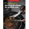 OBNOCHE Made in Korea, Korean Barbecue Scissors, Meat, Chicken, Vegetables,