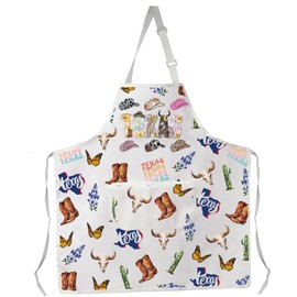 Texas kitchen Apron TEXAS Cowgirl Gift Texas cooking Apron With Pocket Texas Inspired Gift Southern Cowgirl Gift (.TEXAS Apron ca)