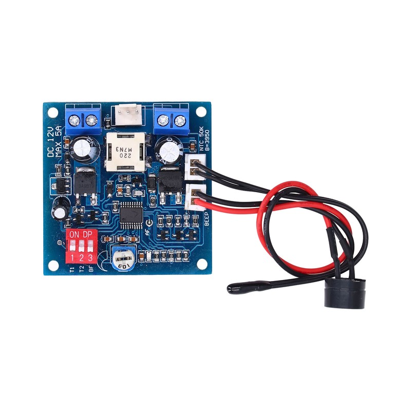 DC Speed Controller 12V Low Noise 4 Temperature Zones Work