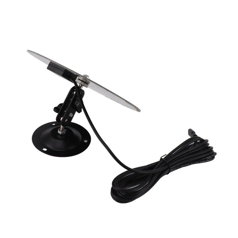 Solar Panel 10W 5V Efficient Conversion Waterproof Round Shape for