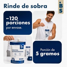 Creatina Monohidratada Sin Sabor 600g Suplemento Alimenticio