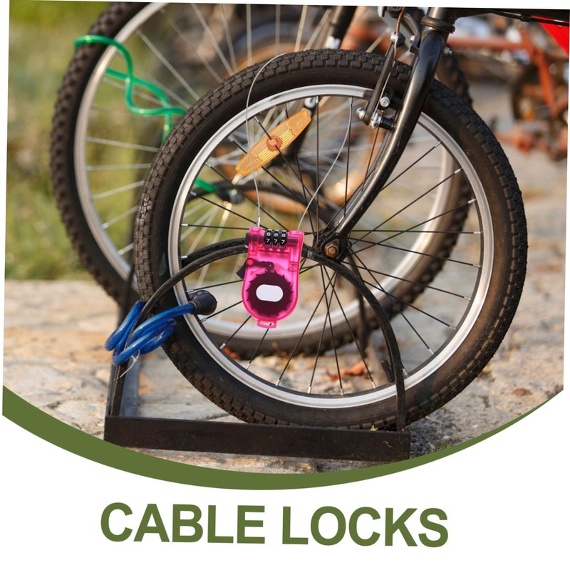 Sosoport Compact Ski Lock Password for Snowboard Scooter Bike Lightweight