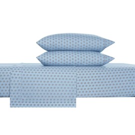 South Point Home Fashions 4-Piece Printed Sheet Set - Full/Twin| 17" Extra Deep | Cool, Crisp, Breathable Bed Sheets - Brushed for Softness (Prarie Floral, Twin XL)